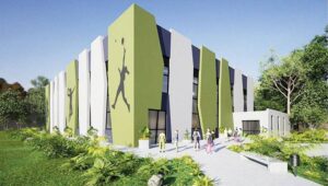 Coliseo de bádminton en La Tebaida