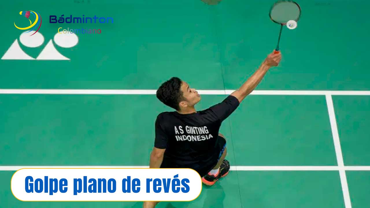 Golpe plano de revés